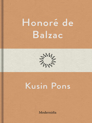 cover image of Kusin Pons